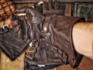 Swordman leather gloves