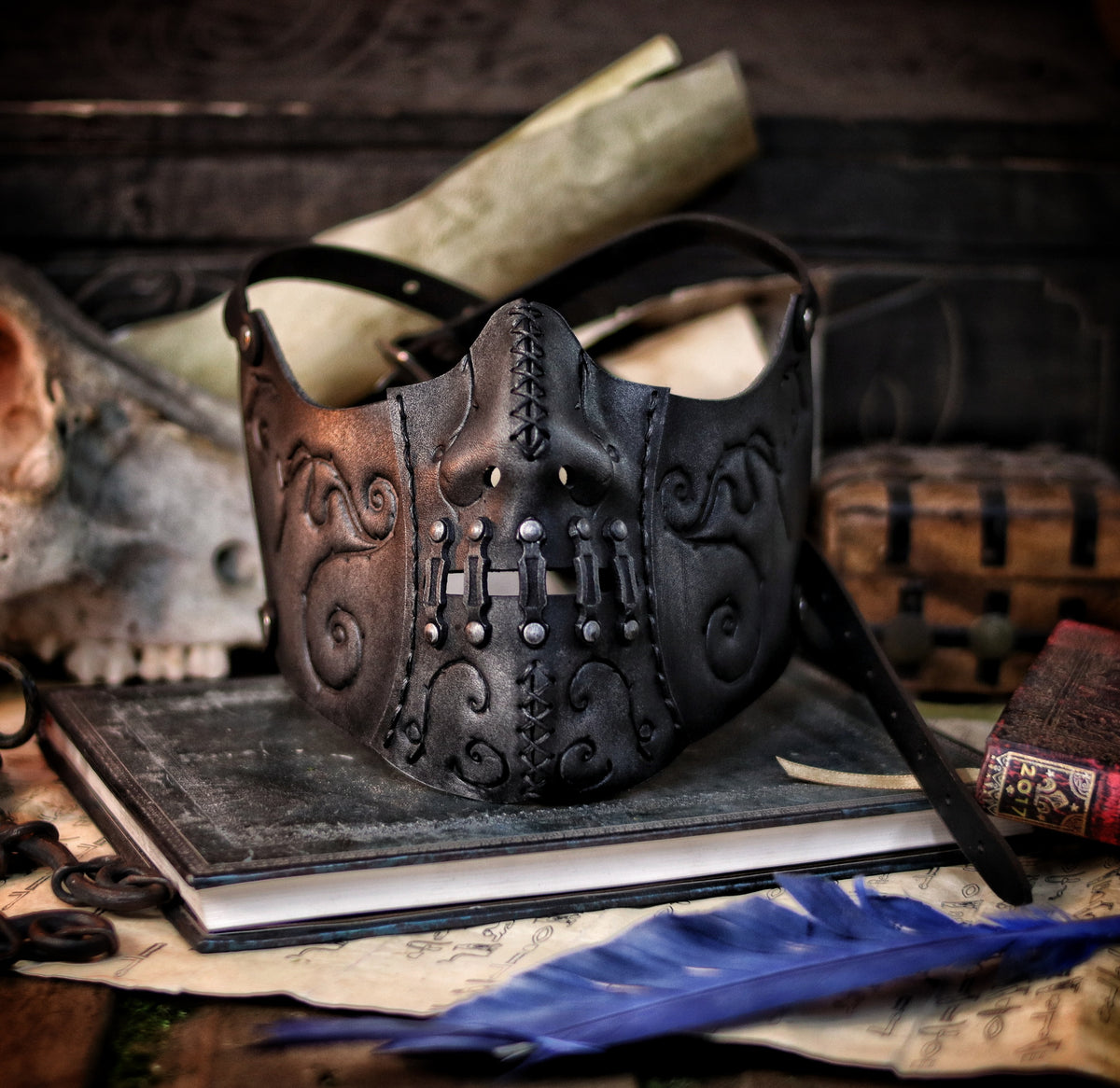 Death Wizard Leather Mask M2