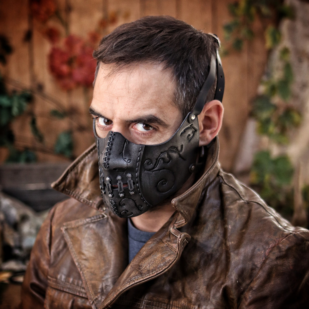 Death Wizard Leather Mask M2
