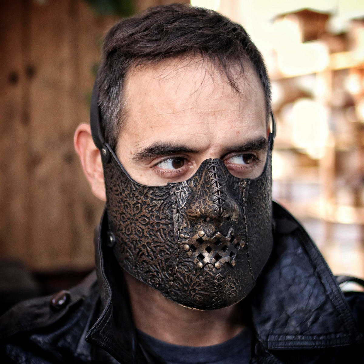 Death Wizard Leather Mask M3