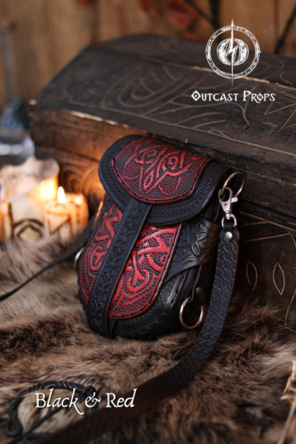 Celtic Leather Bag