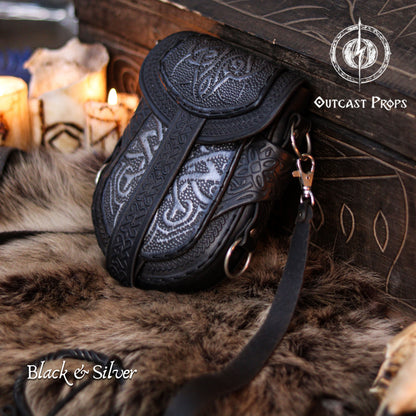 Celtic Leather Bag