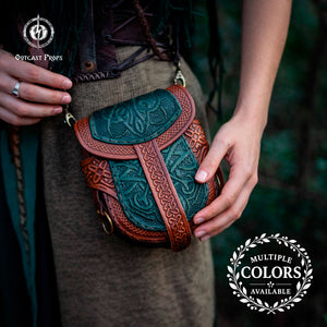 Celtic Leather Bag
