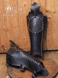 Celtic Leather Greaves