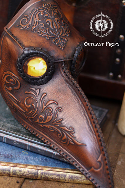 Doctor Plague Mask Floral