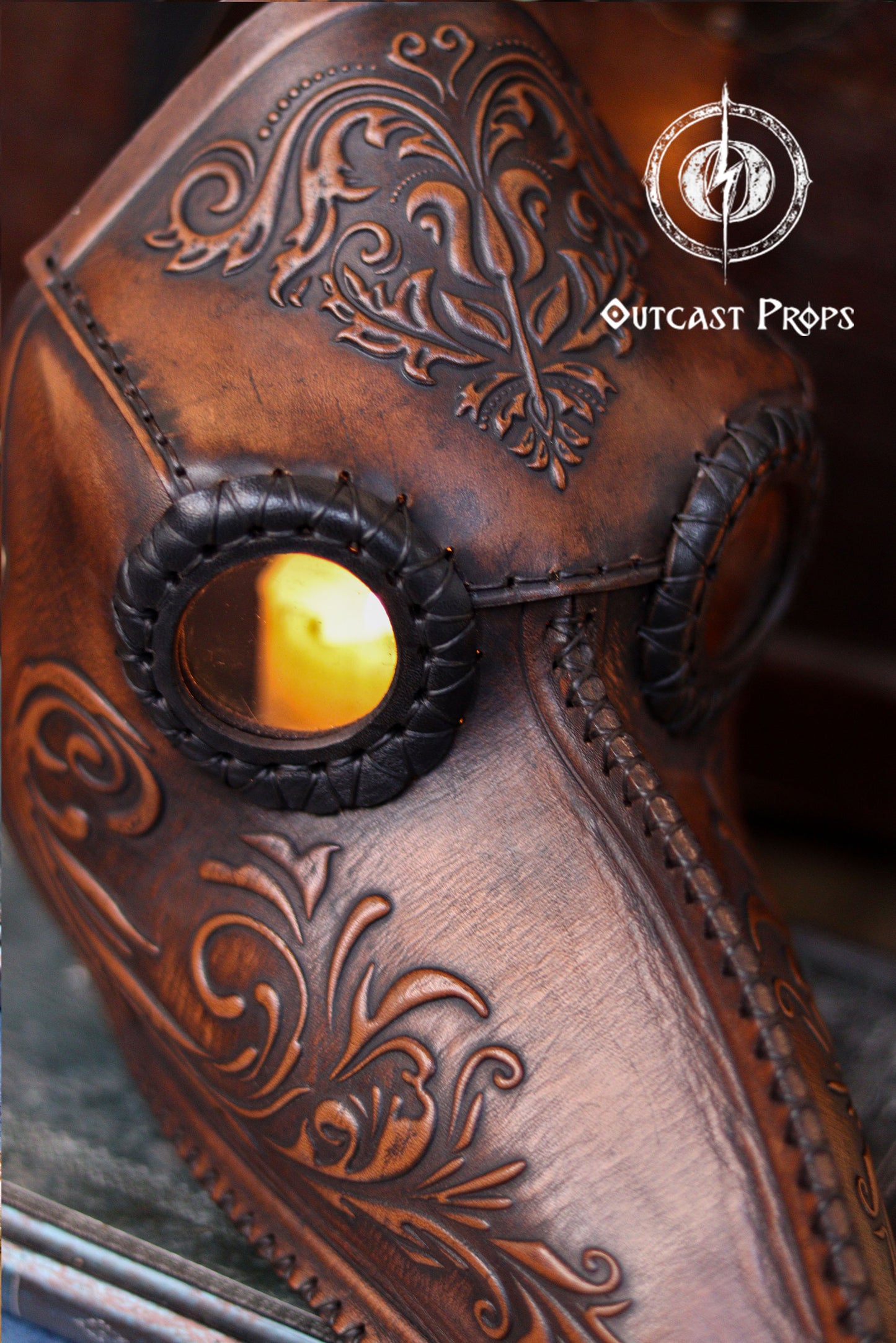 Doctor Plague Mask Floral
