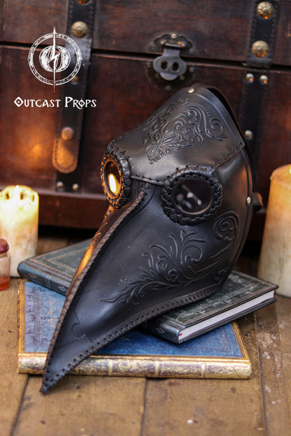 Doctor Plague Mask Floral