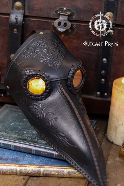 Doctor Plague Mask Floral
