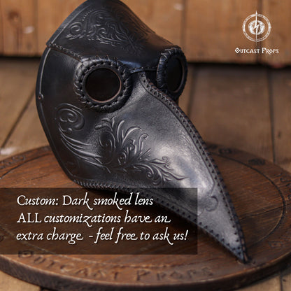 Doctor Plague Mask Floral
