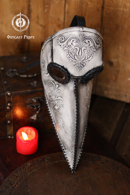Doctor Plague Mask Floral