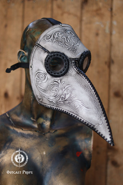 Doctor Plague Mask Floral
