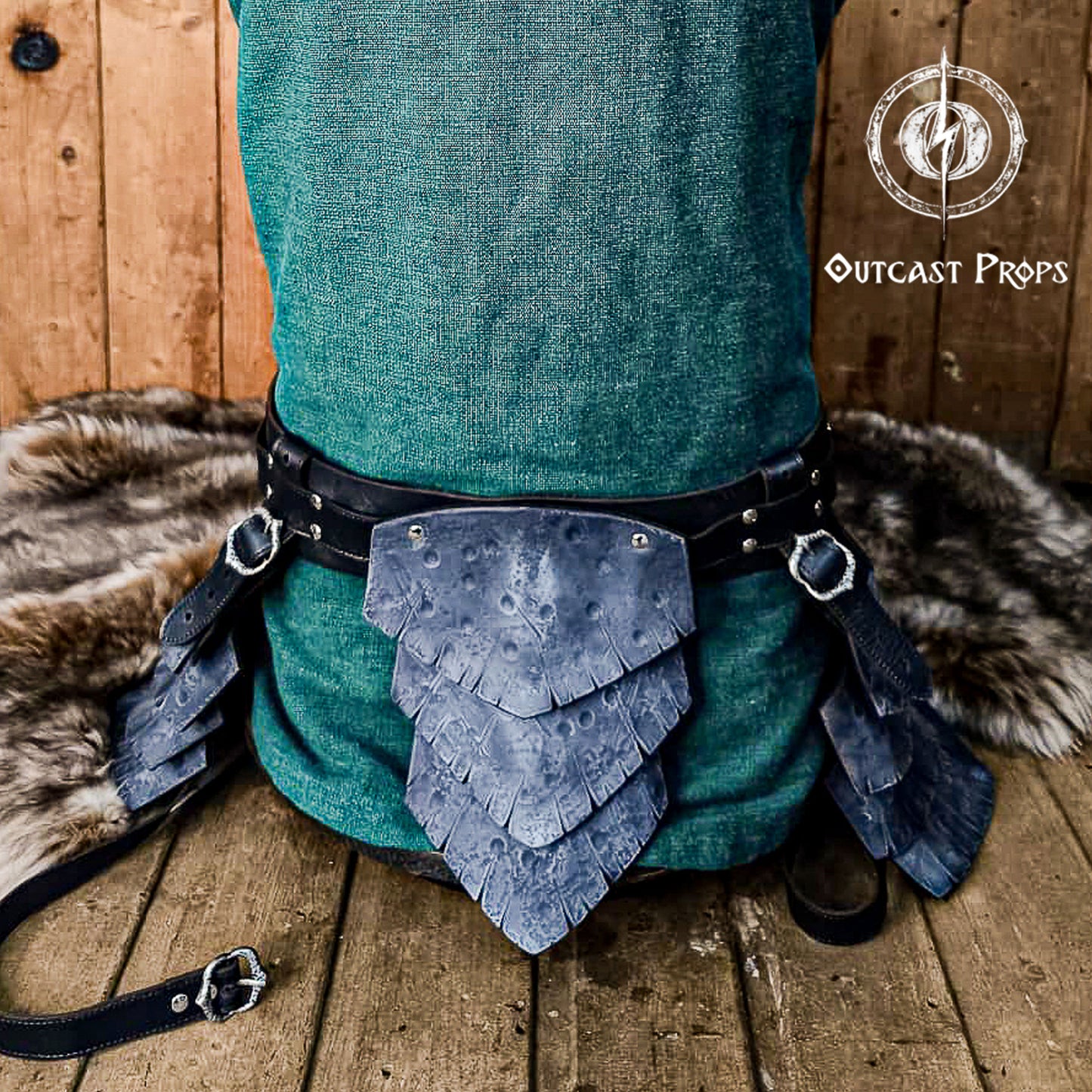 Barbarian Leather Tassets