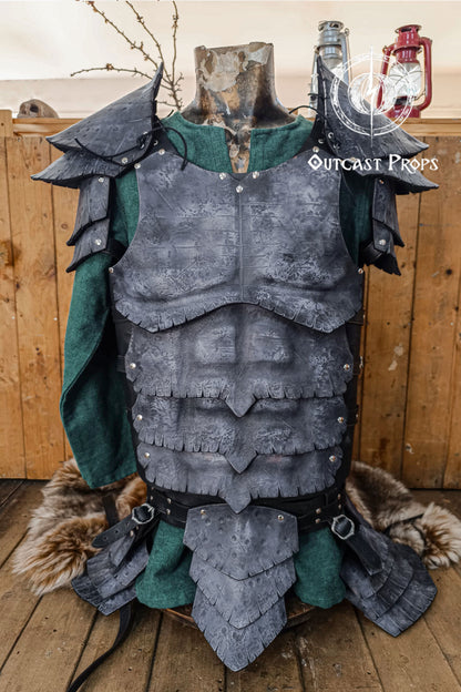 Barbarian Leather Tassets
