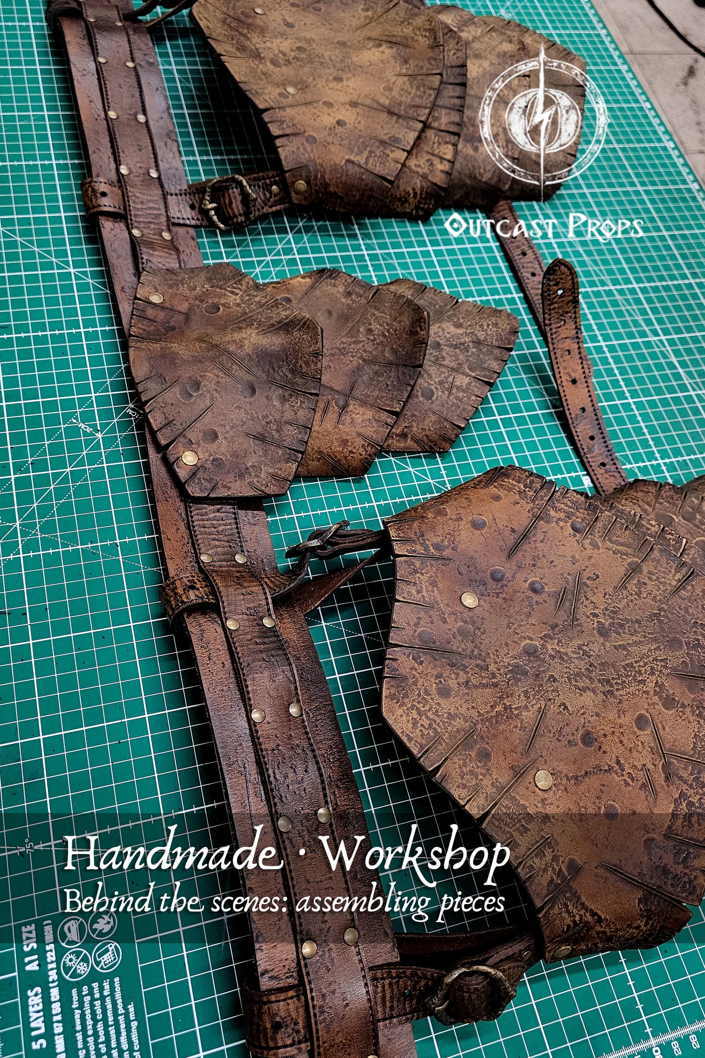 Barbarian Leather Tassets