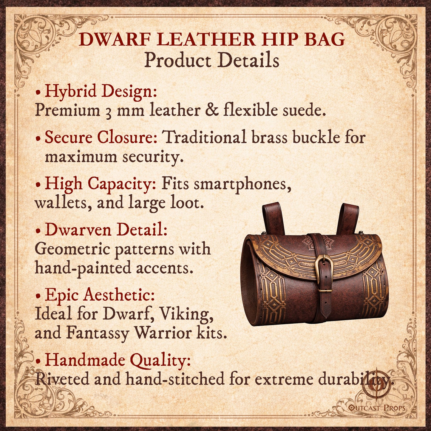 Kazgar Darwf Hip Bag