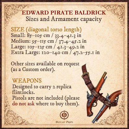 Edward Kenway Black Flag Cosplay Baldric
