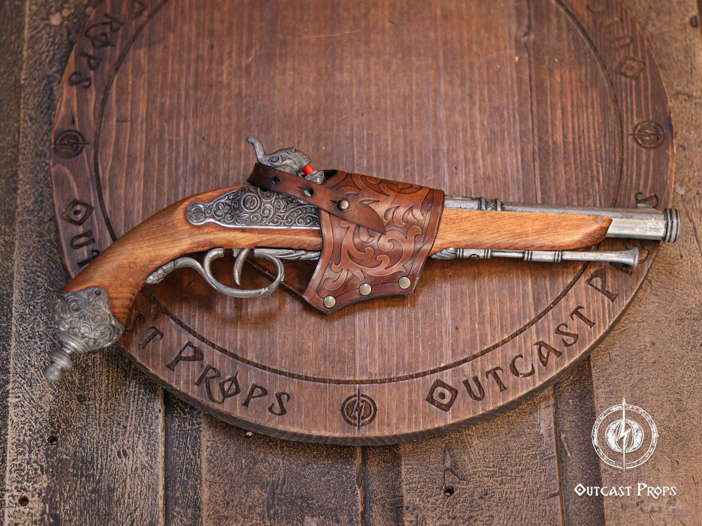 Flintlock Pirate Holster Ornated