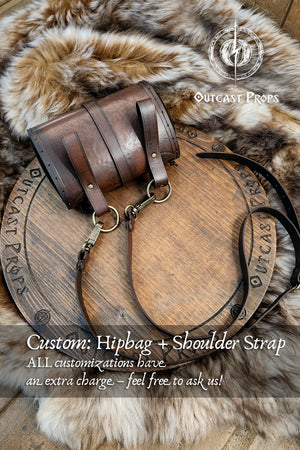 Floral Hip Bag – Shoulder Strap Customization