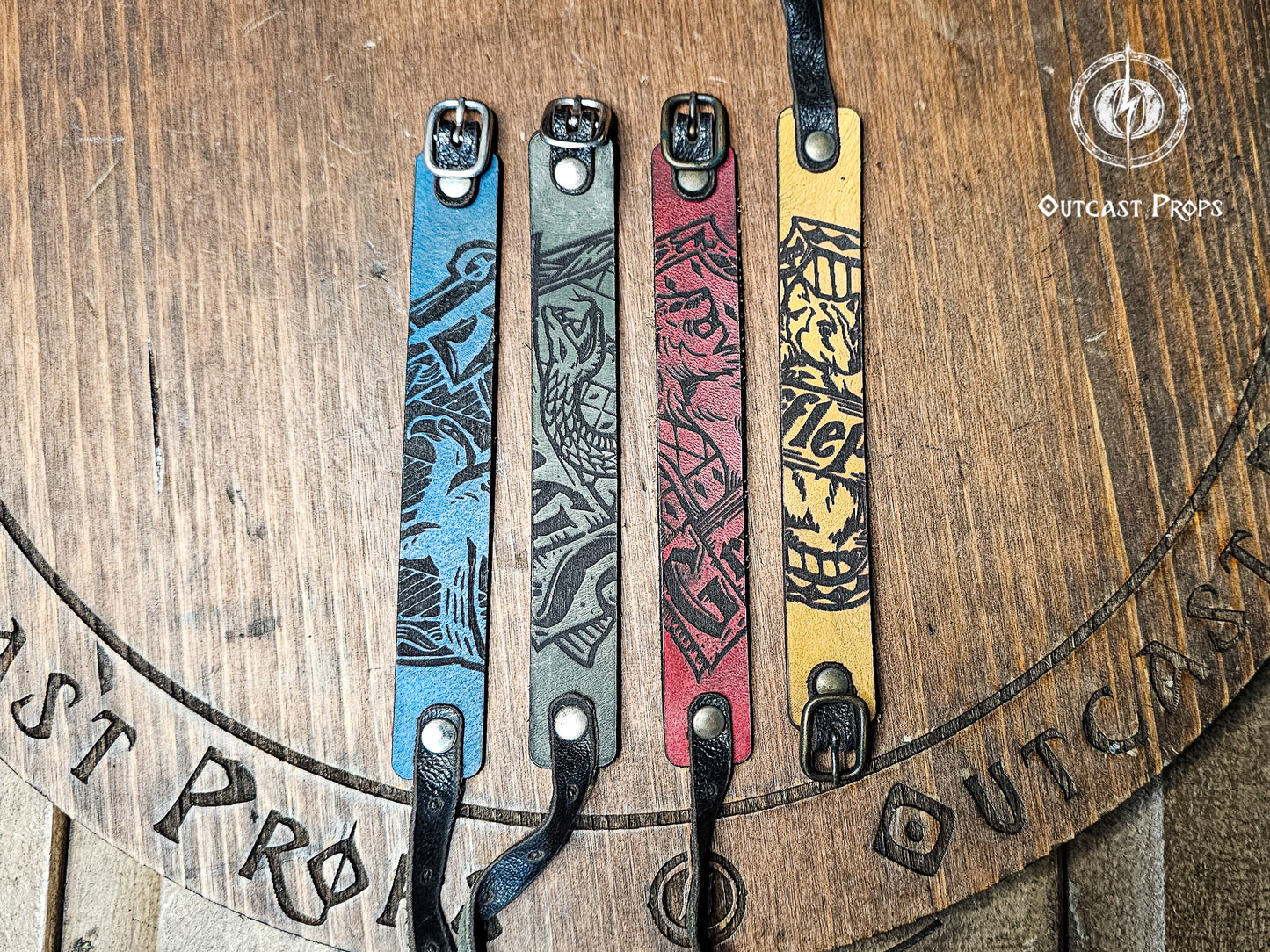 HP Gryffindor Red Leather Bracelet Cheap Sale