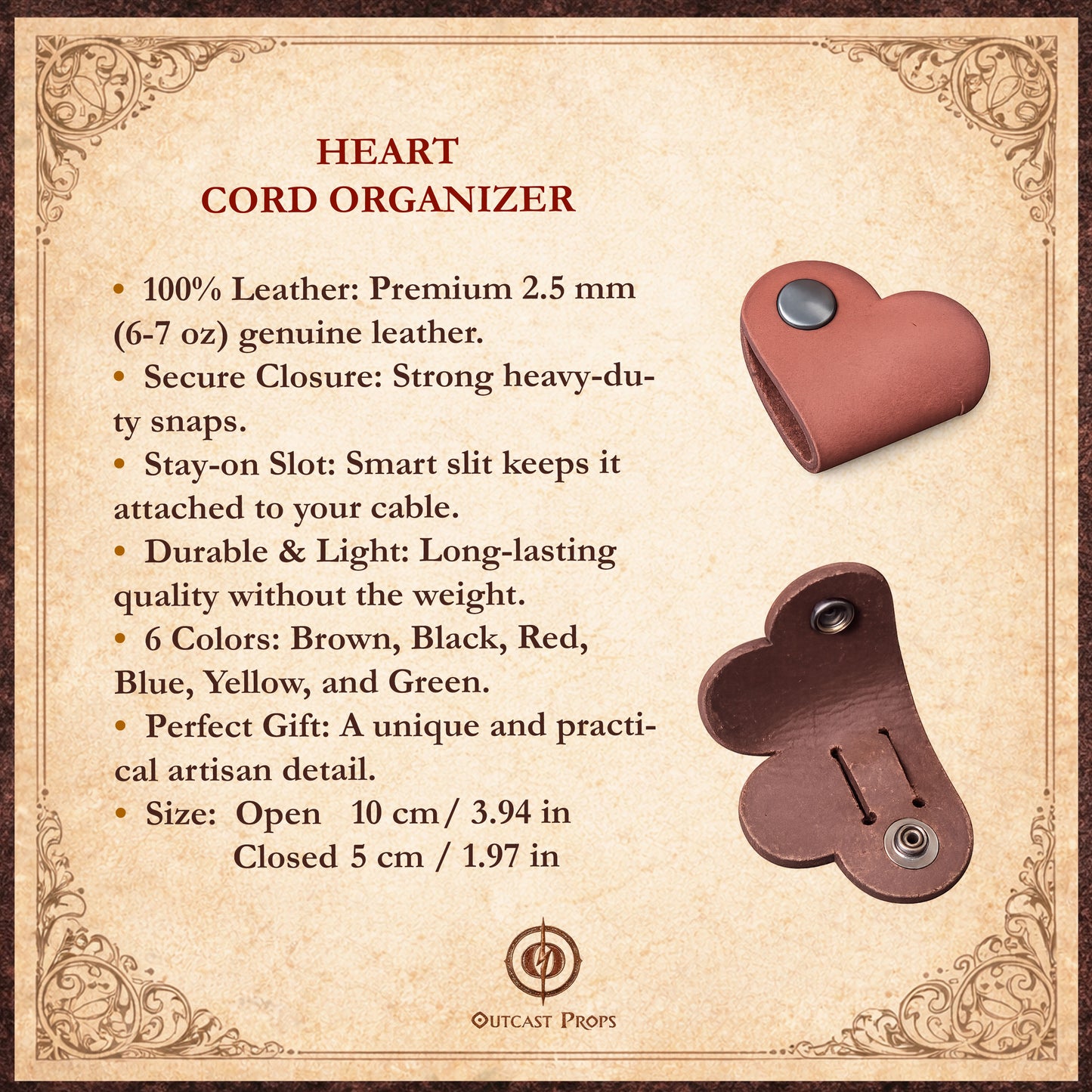Heart Cord Organizer