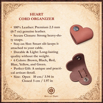Heart Cord Organizer