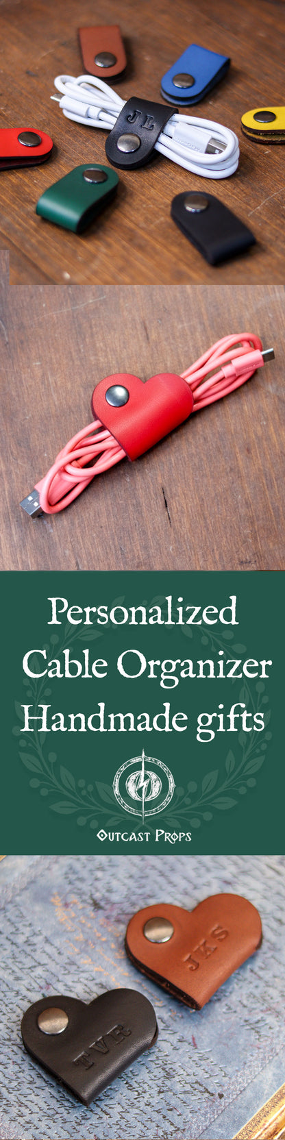 Heart Cord Organizer