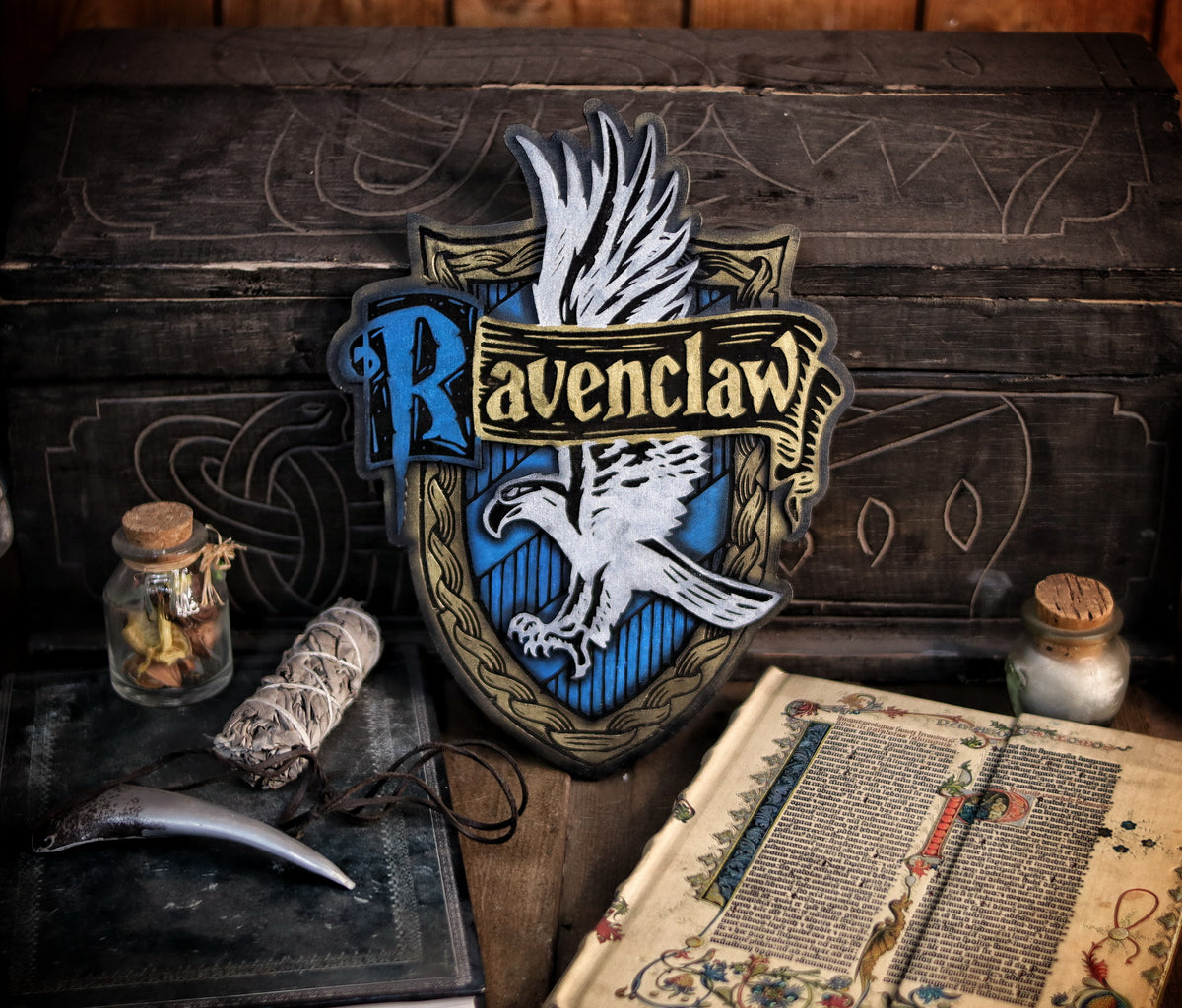 House Ravenclaw Wood Sign