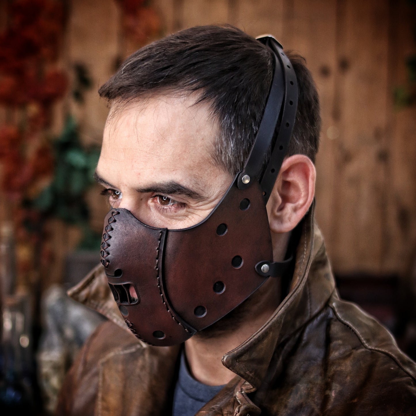 Hannibal Lecter Leather Mask