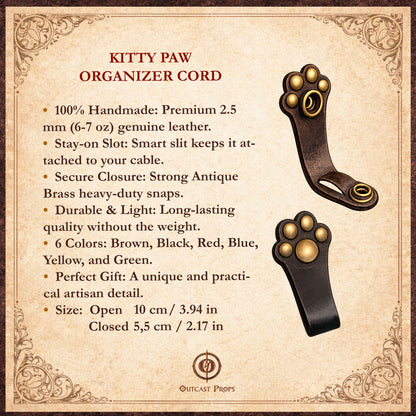 Paw cable organizer