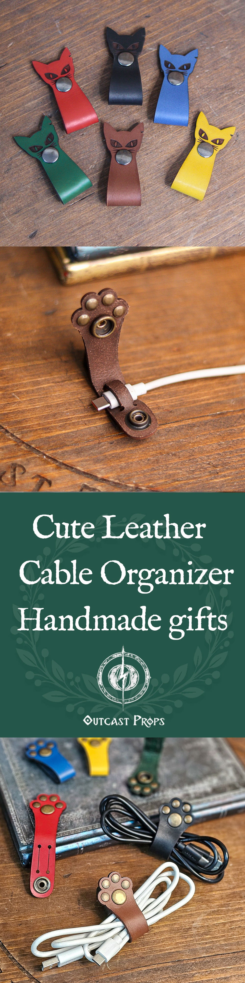 Paw cable organizer