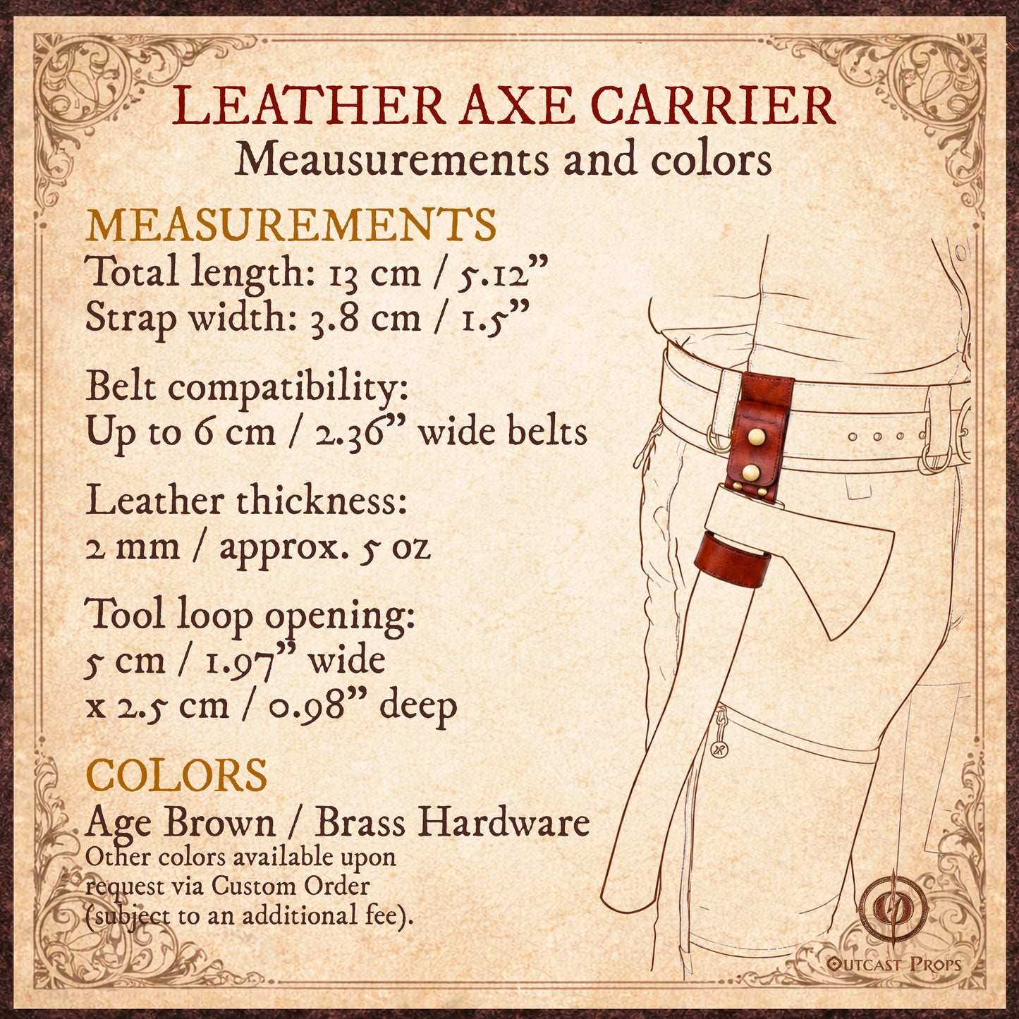 Bushcraft Axe Holder