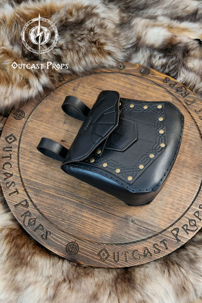 Leather Dwarf Face bag