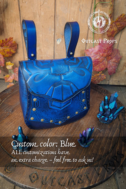 Leather Dwarf Face bag