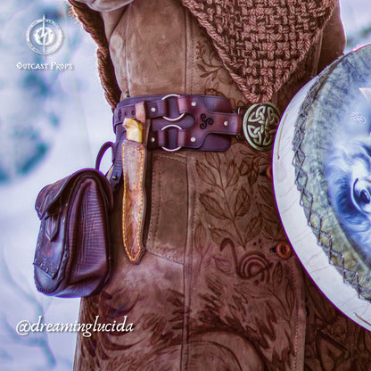 Leather Dwarf Face bag