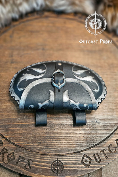 Leather Floral Pear Bag