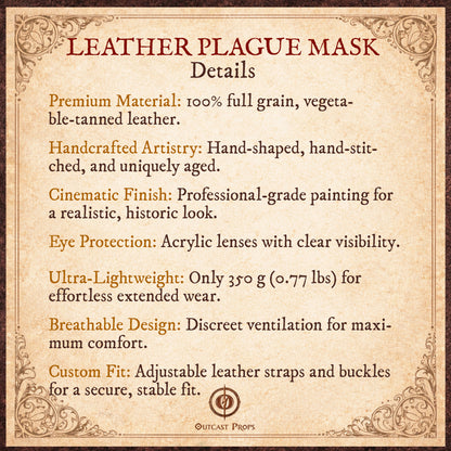 Doctor Plague Mask Floral