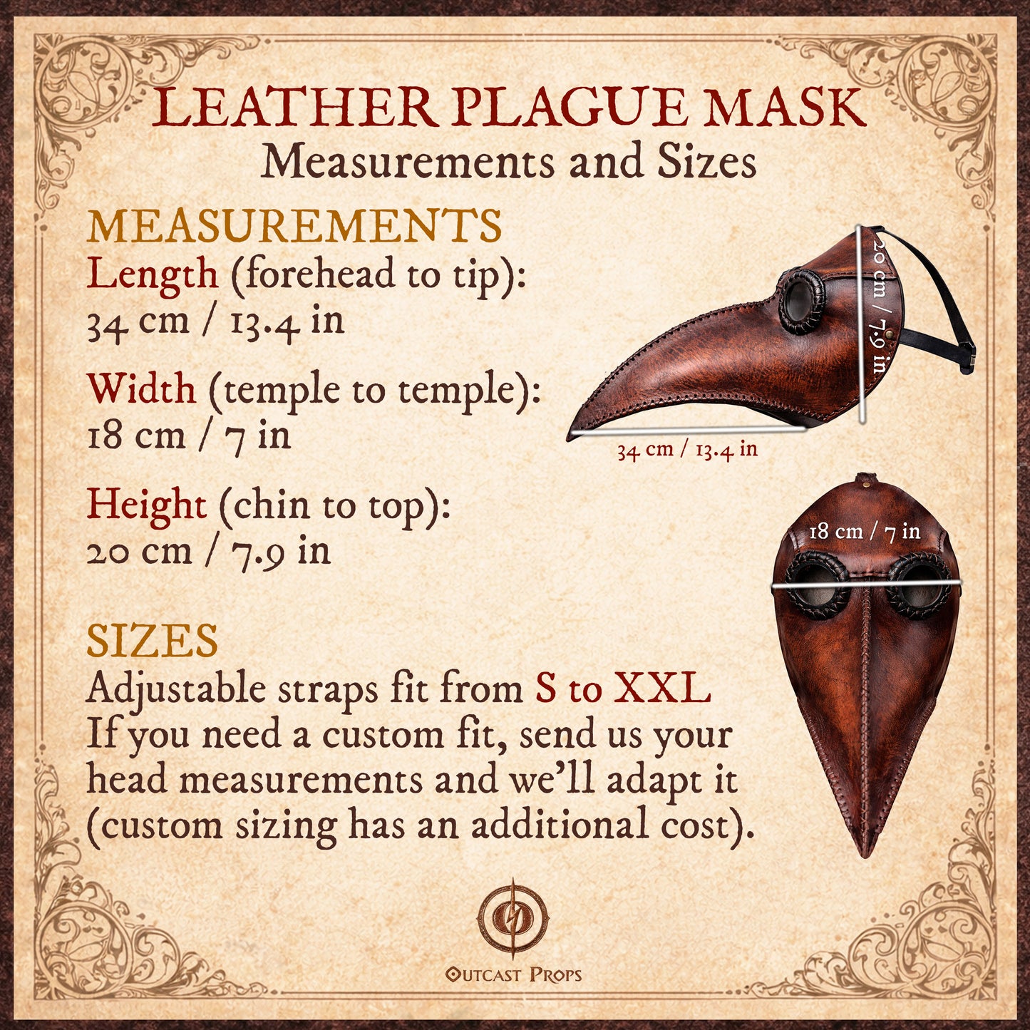 Doctor Plague Mask Floral