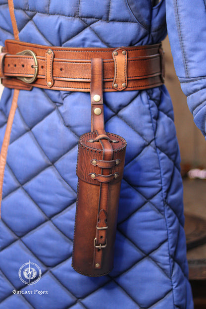 Leather Scroll Case