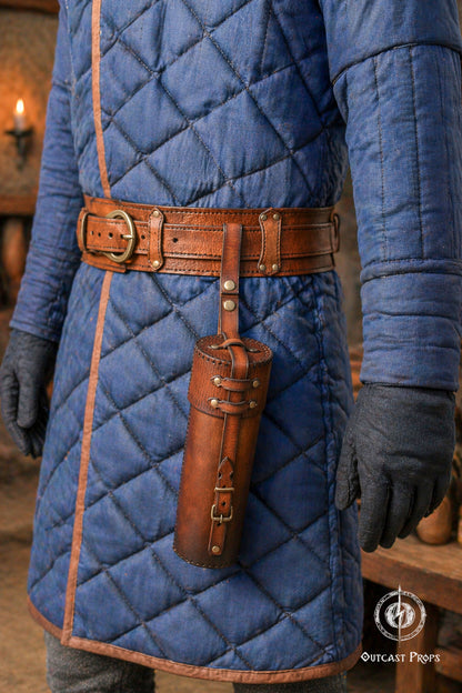 Leather Scroll Case