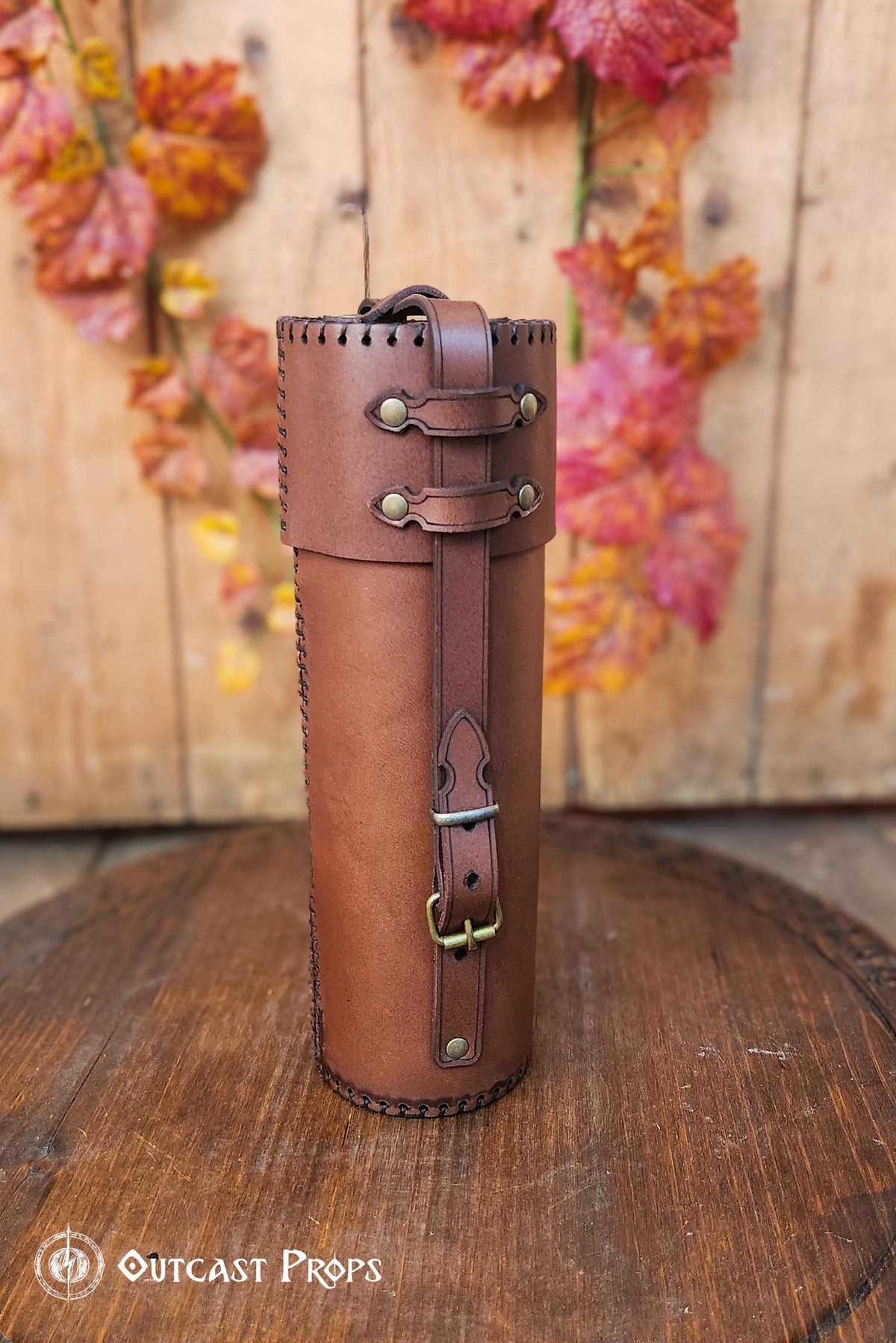 Leather Scroll Case