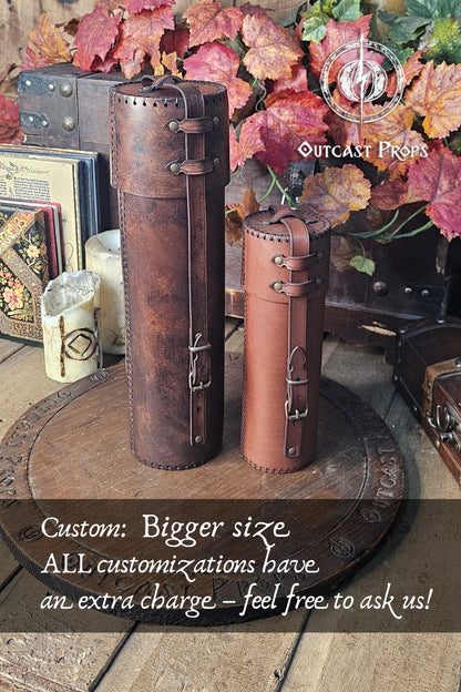Leather Scroll Case
