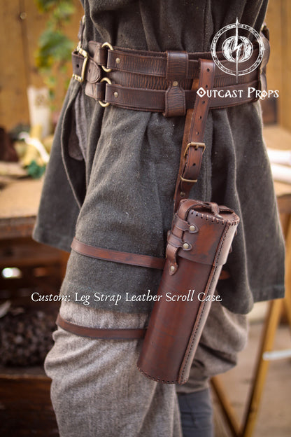 Leather Scroll Case