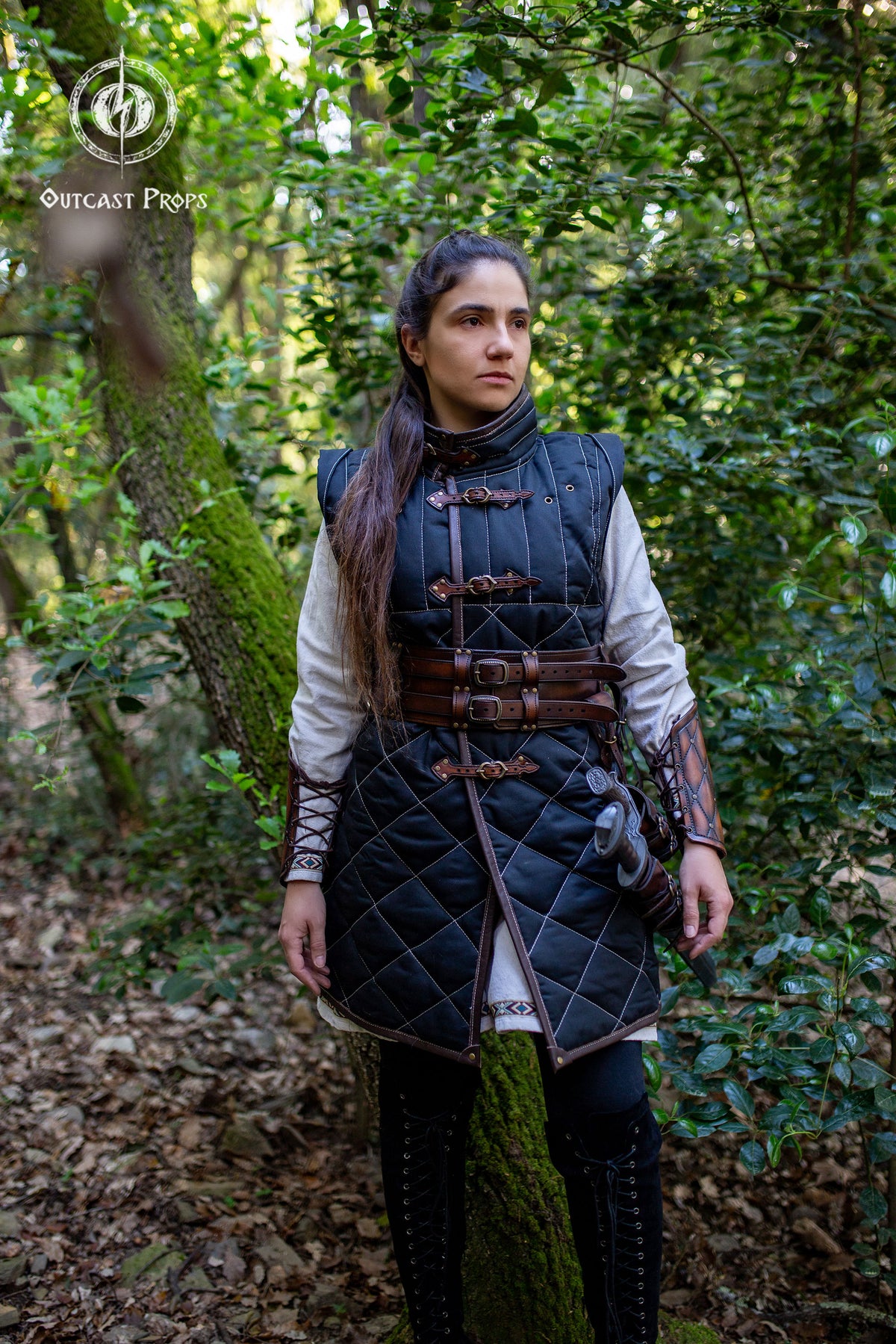 Medieval Gambeson Padded Cotton