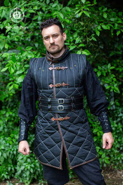 Medieval Gambeson Padded Cotton