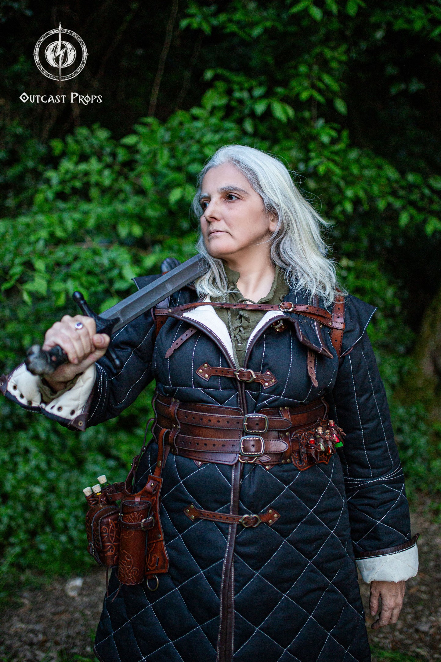Medieval Gambeson Padded Cotton