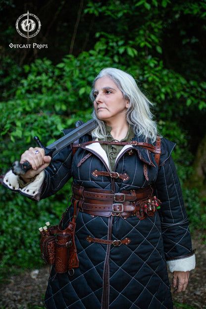 Medieval Gambeson Padded Cotton