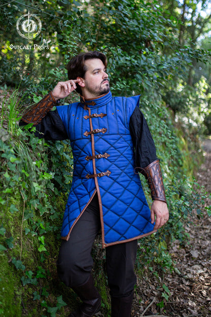 Medieval Gambeson Padded Cotton