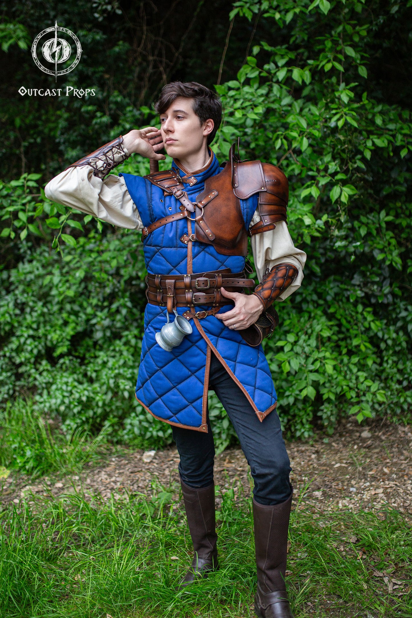Medieval Gambeson Padded Cotton