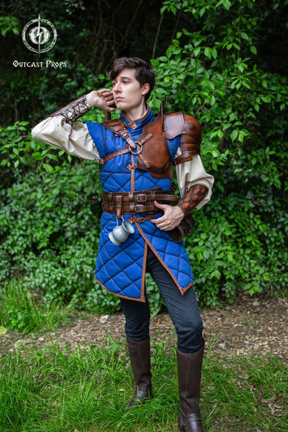 Medieval Gambeson Padded Cotton