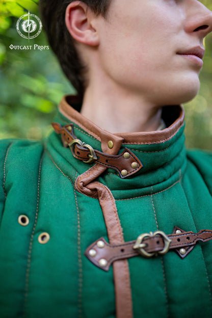 Medieval Gambeson Padded Cotton